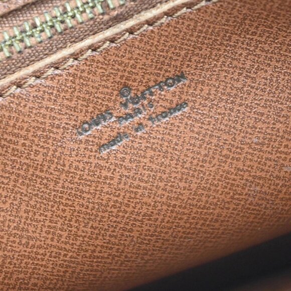 LOUIS VUITTON Jeune Fille MM Shoulder Bag Monogram Leather Brown M51226 37EF535 - Picture 16 of 16